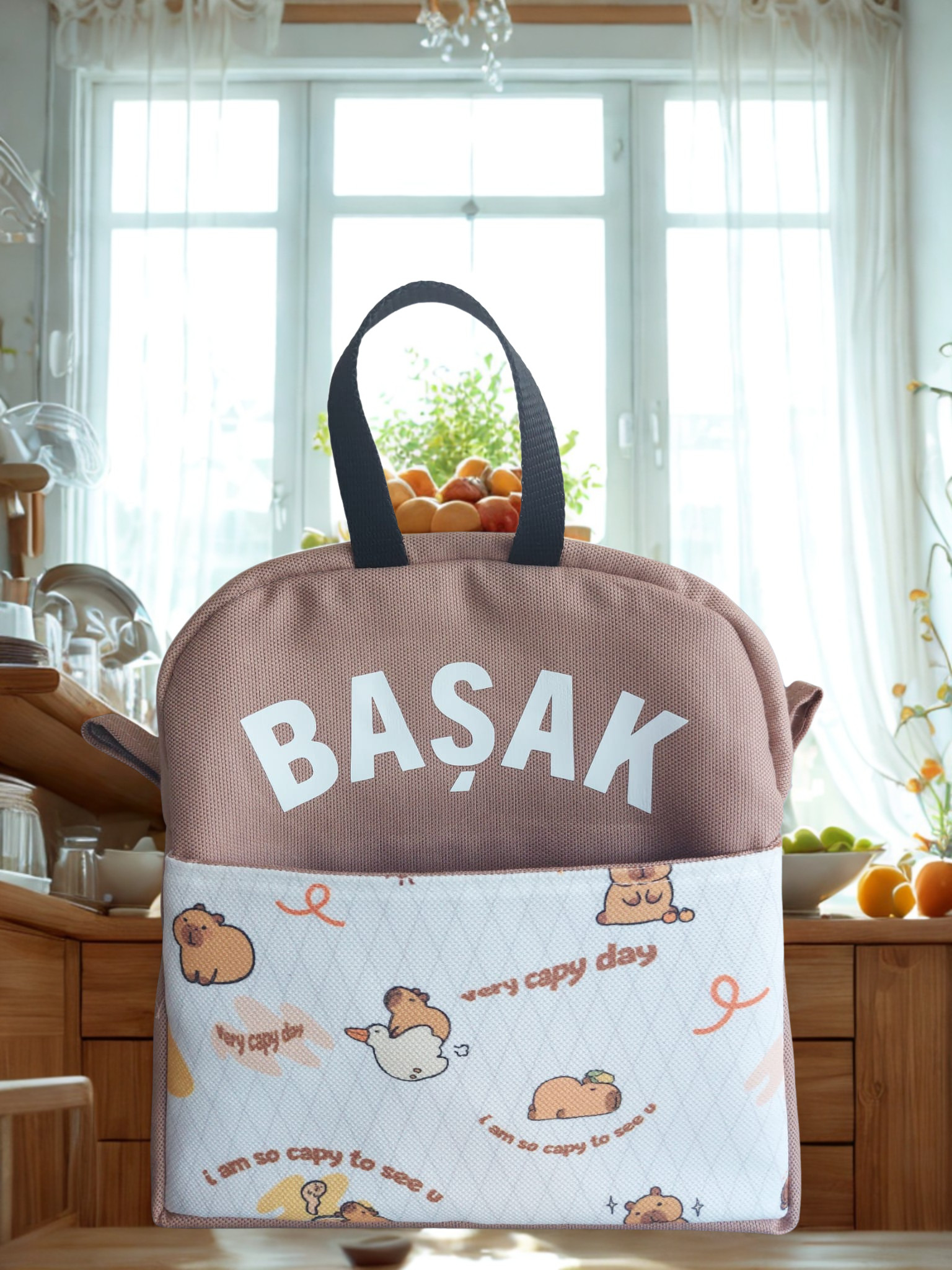 Capybara Beslenme Çantası Kişiye Özel Tasarım - Media 6
