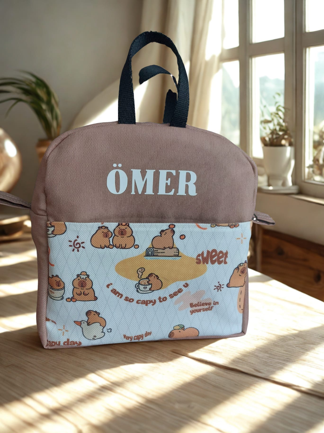 Capybara Beslenme Çantası Kişiye Özel Tasarım - Media 5