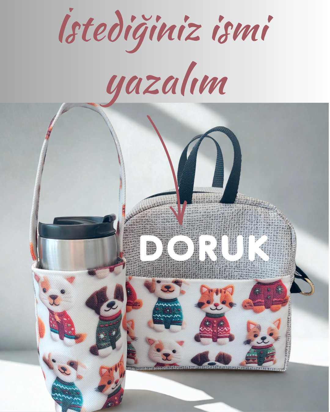 Pati Beslenme Çantası Kişiye Özel Tasarım